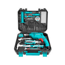 Kit de herramientas de mano y taladro eléctrico